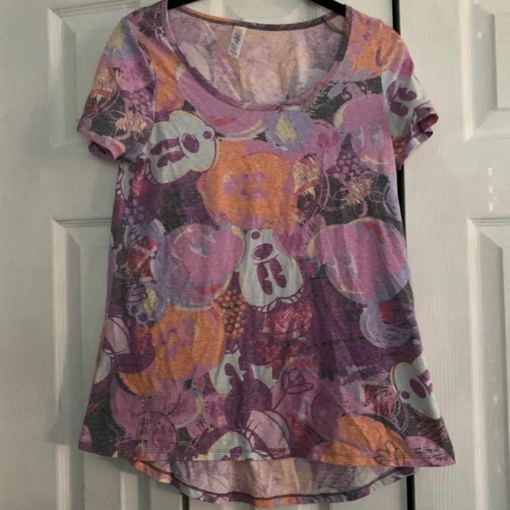 LuLaRoe Disney Mickey Mouse Classic T XS